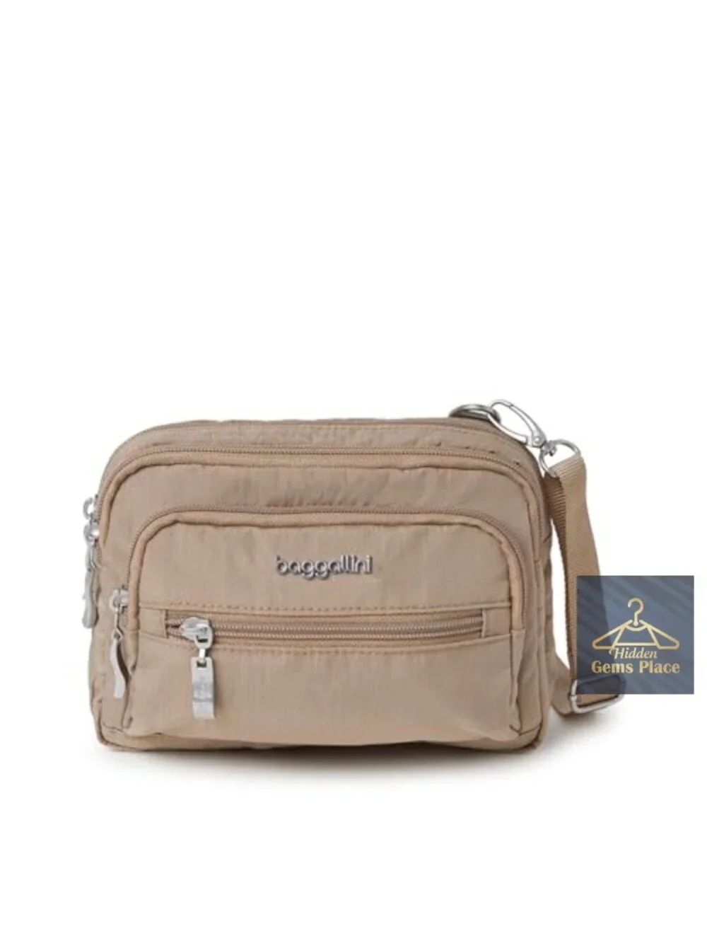 Convertible Crossbody Fanny Pack - Lightweight Nylon Travel Bag
